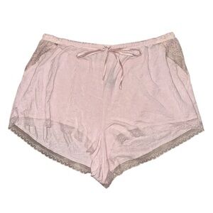 Victoria’s Secret light pink lace pajama shorts women’s size medium